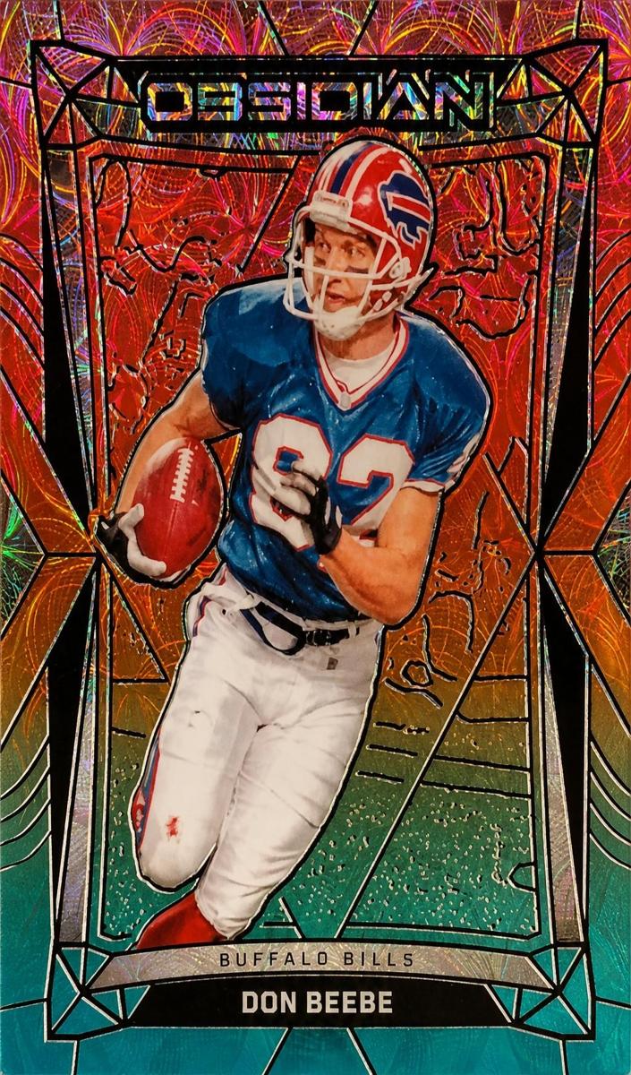 2024 Panini Obsidian Football Neon FOTL Don Beebe #24