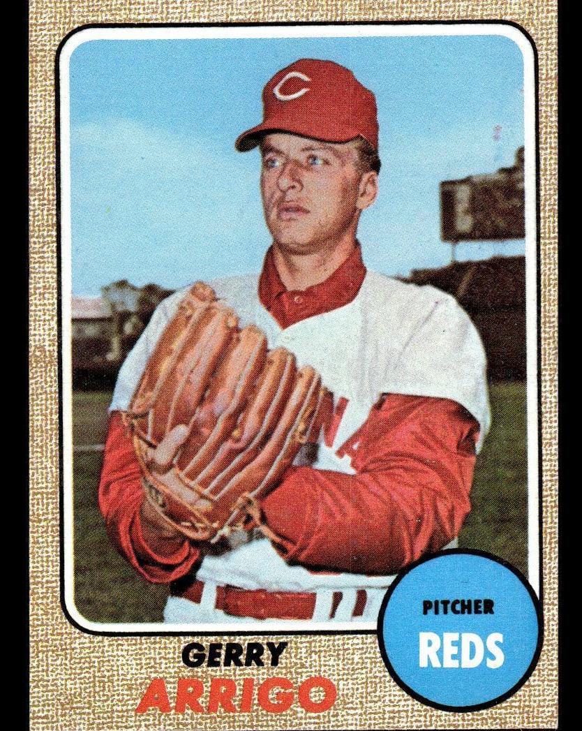 1968 Topps Baseball Gerry Arrigo #302