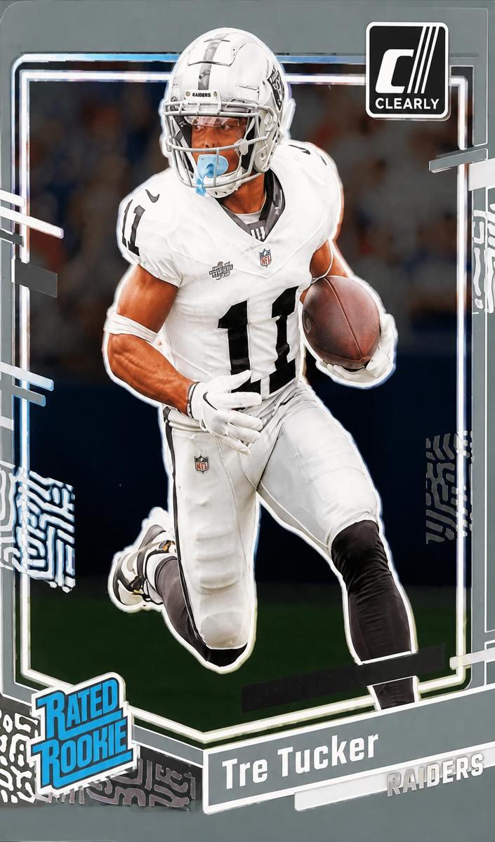 2023 Panini Clearly Donruss Football Tre Tucker #87