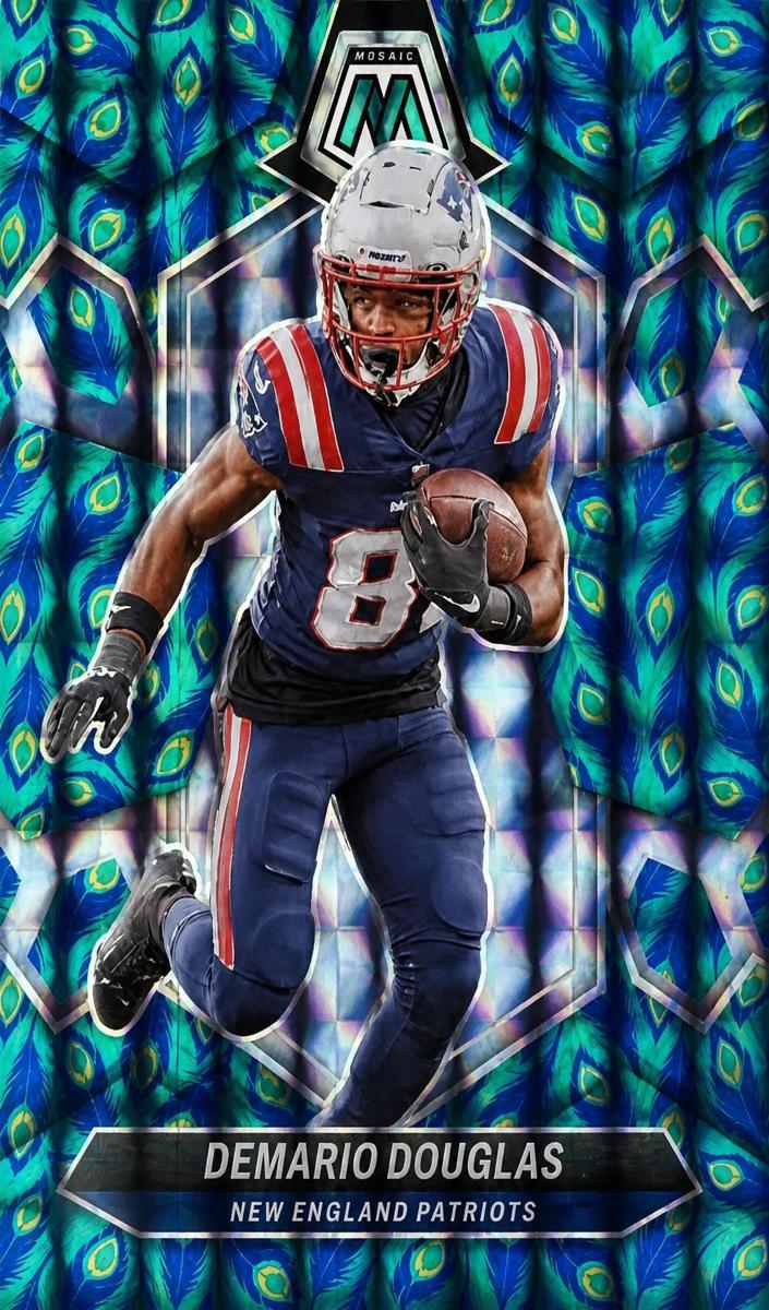 2024 Panini Mosaic Football Choice Peacock Demario Douglas #151