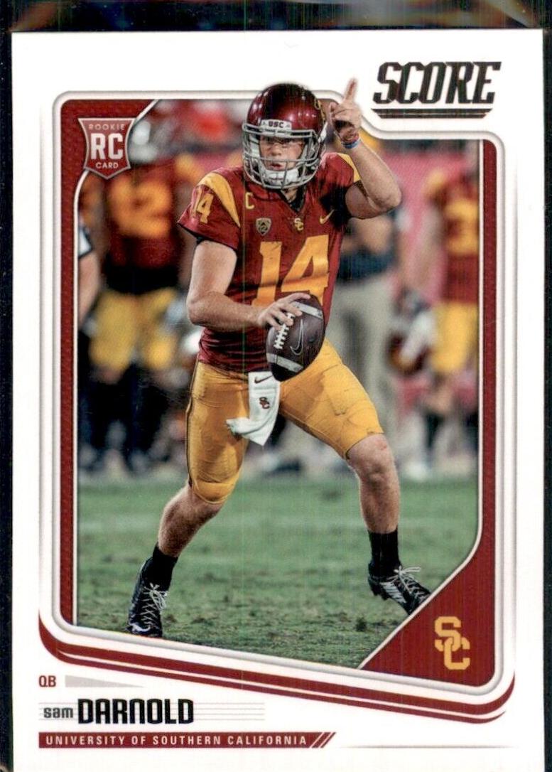 2018 Panini Score Football Sam Darnold #349 PSA 9