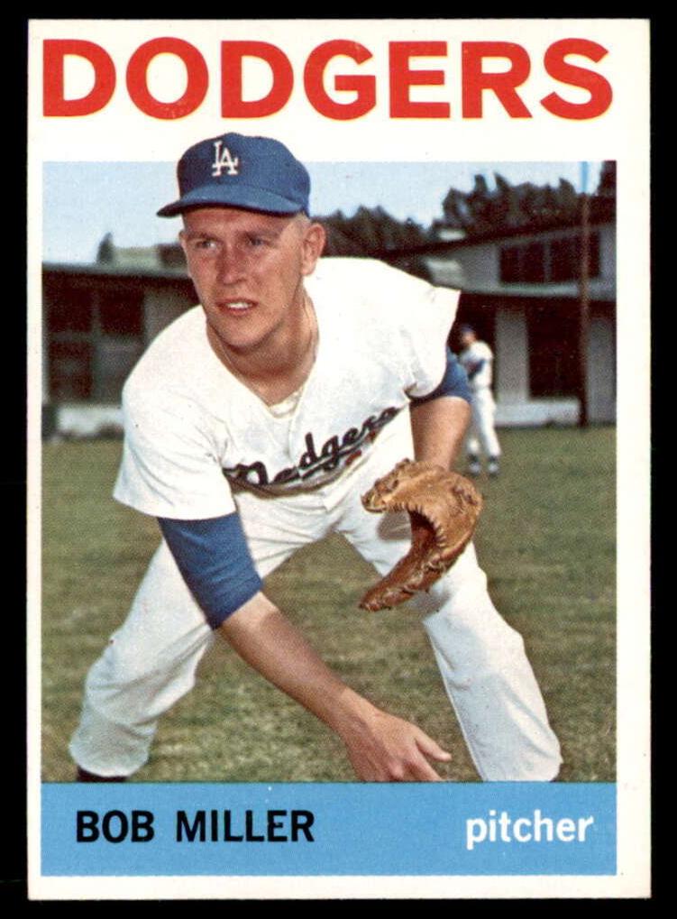 1964 Topps Baseball Bob Miller #394 PSA 9