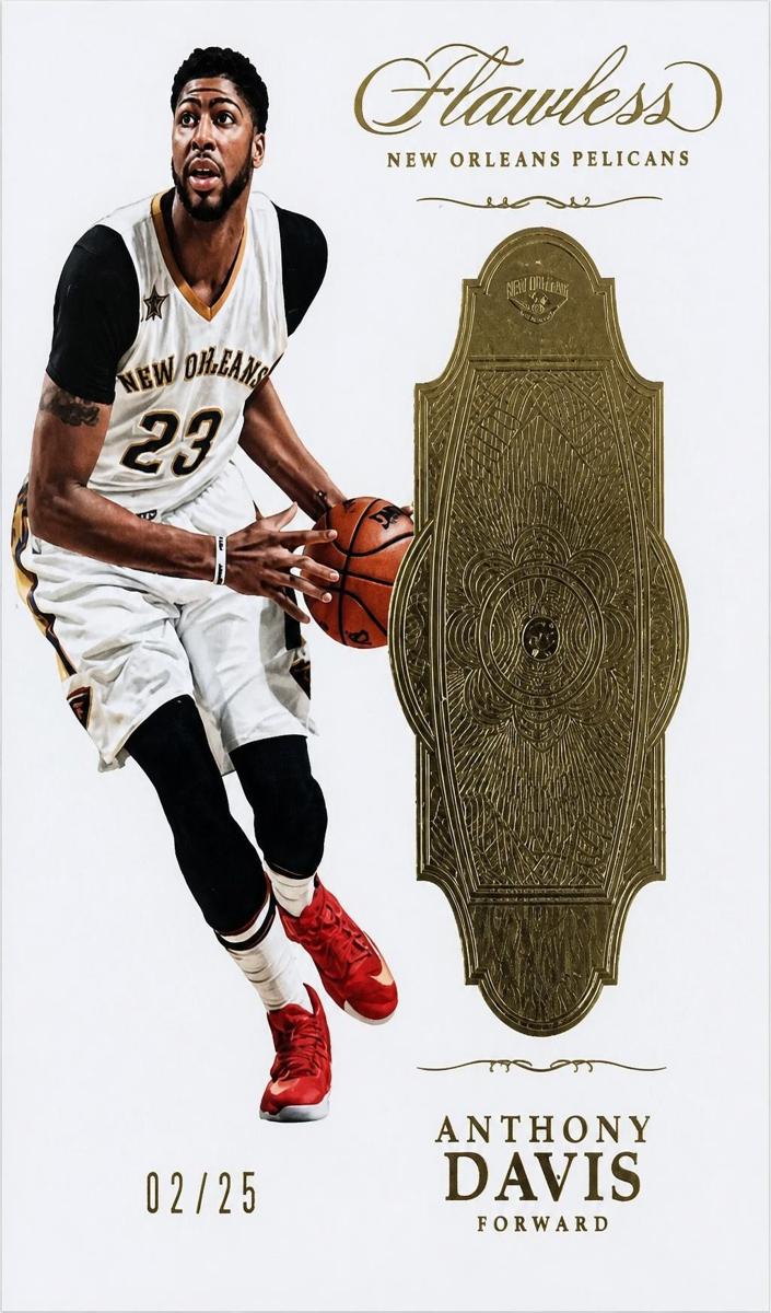 2016 Panini Flawless Basketball Anthony Davis #5