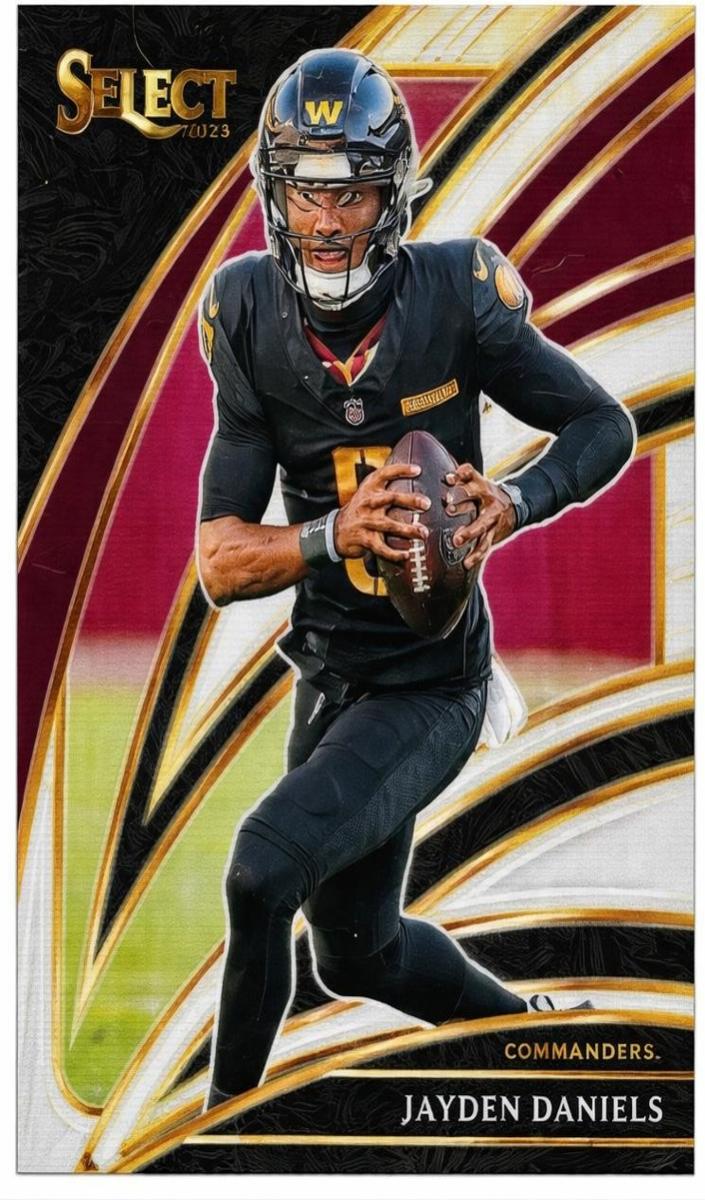 2025 Panini Select Football Silver Jayden Daniels #289
