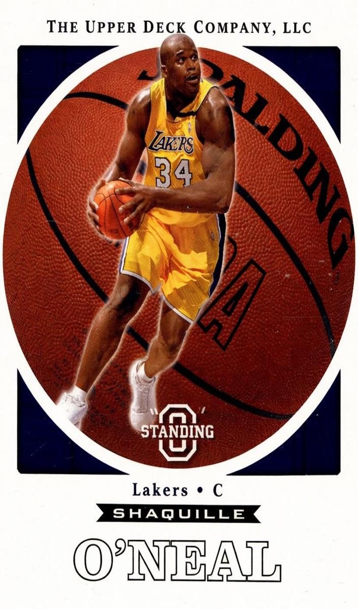 2003 Upper Deck Standing O Basketball Shaquille O'Neal #34