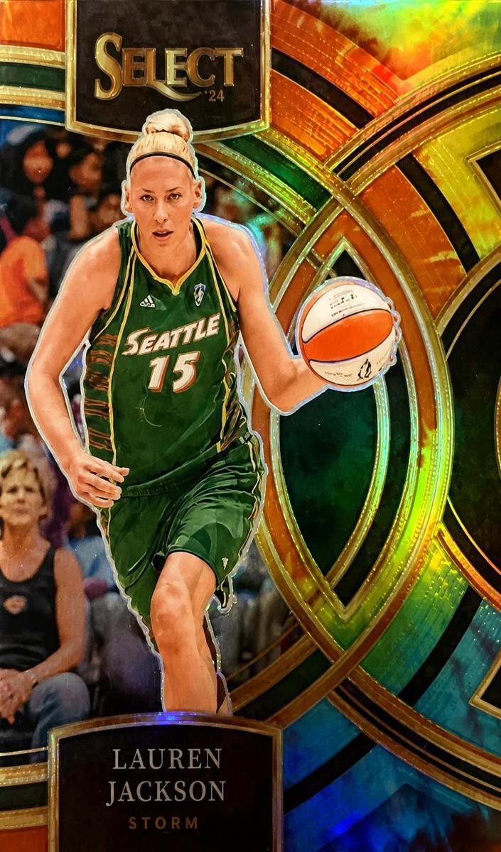 2024 Panini Select WNBA Basketball Tie-Dye Lauren Jackson #133