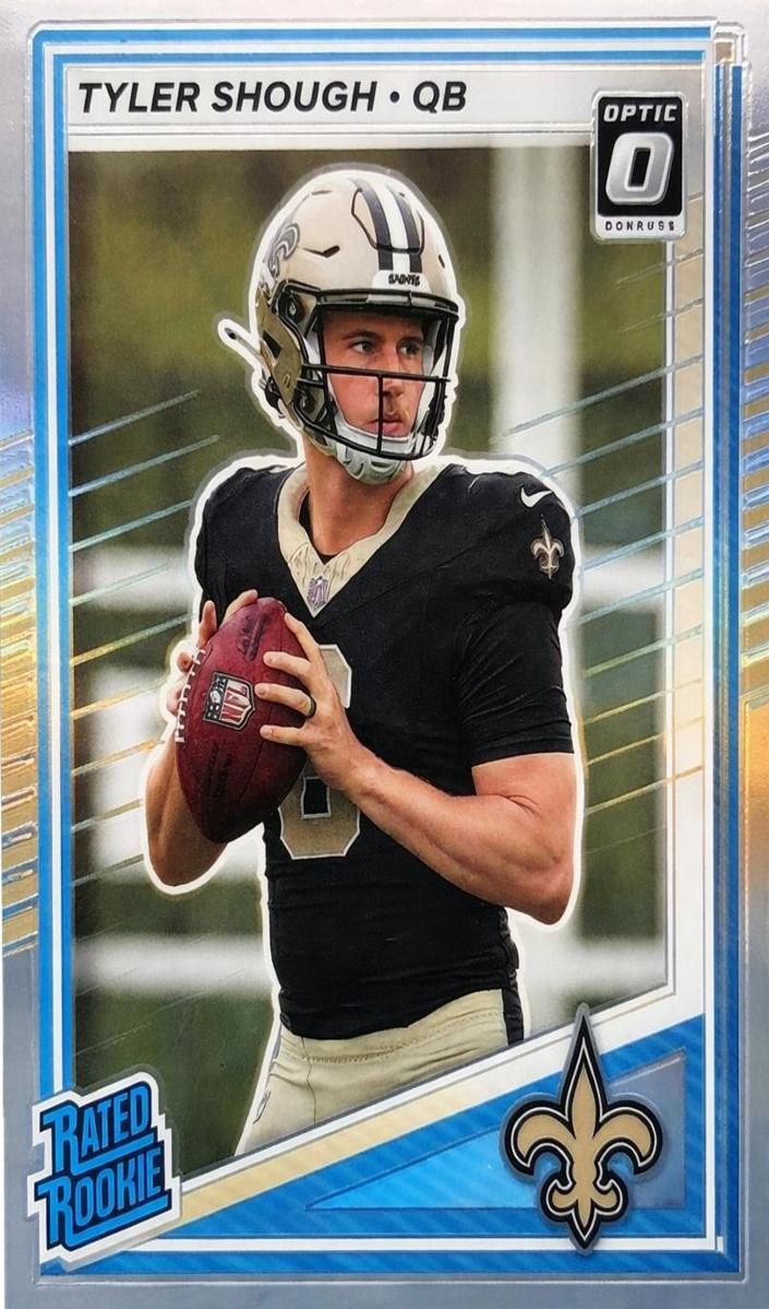 2025 Panini Donruss Football Holo Tyler Shough #304 PSA 9