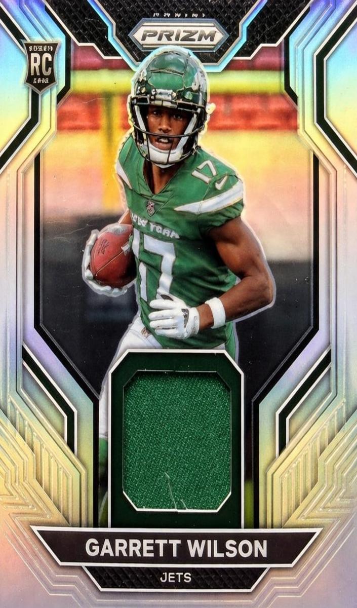 2022 Panini Prizm Football Garrett Wilson #PJ-GW PSA 9