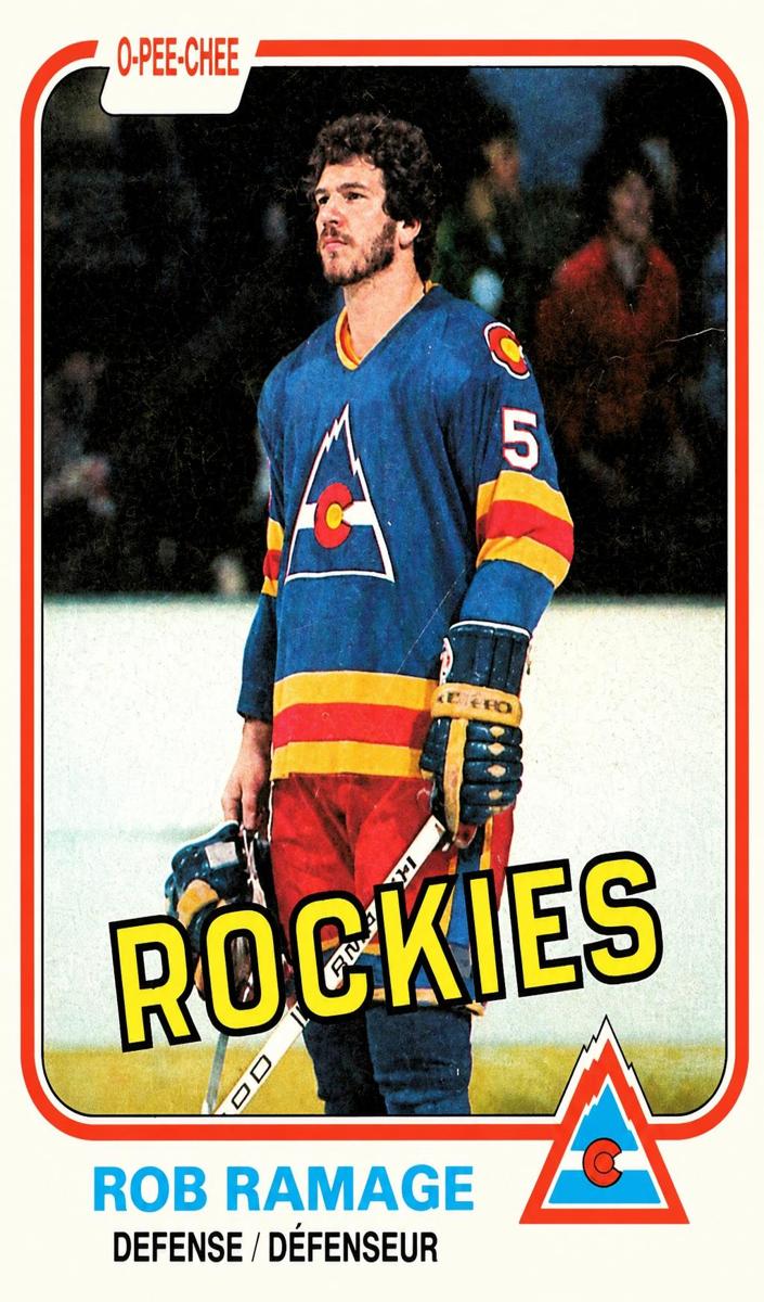 1981 O-Pee-Chee Hockey Rob Ramage #79