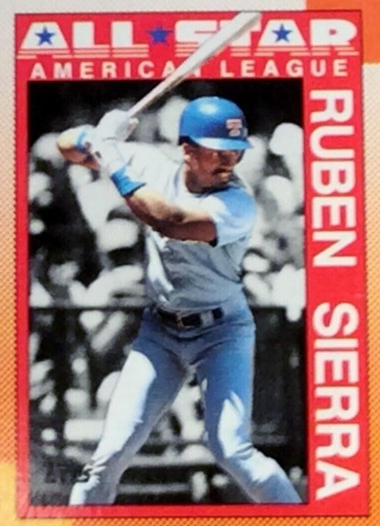 1990 Topps Baseball Ruben Sierra #390