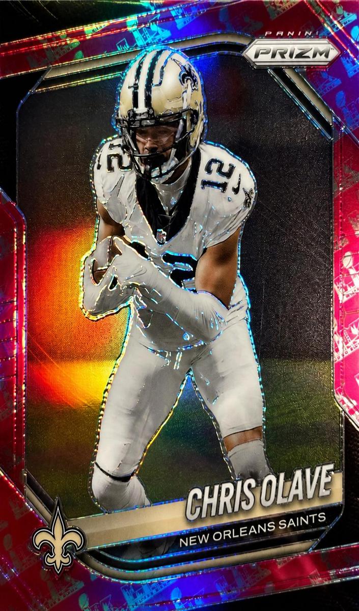 2025 Panini Prizm Football Super Bowl LX Chris Olave #192