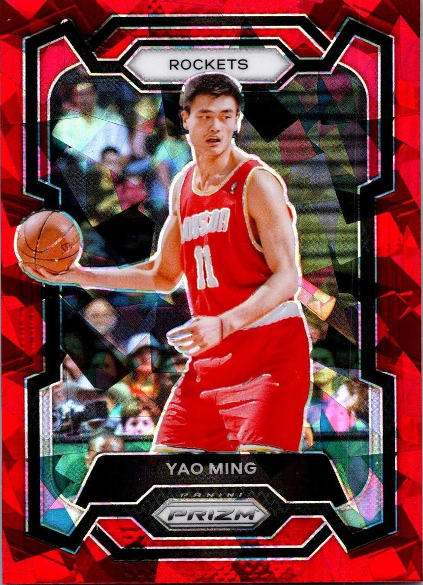 2023 Panini Prizm Basketball Red Ice Yao Ming #199 SGC 9.5