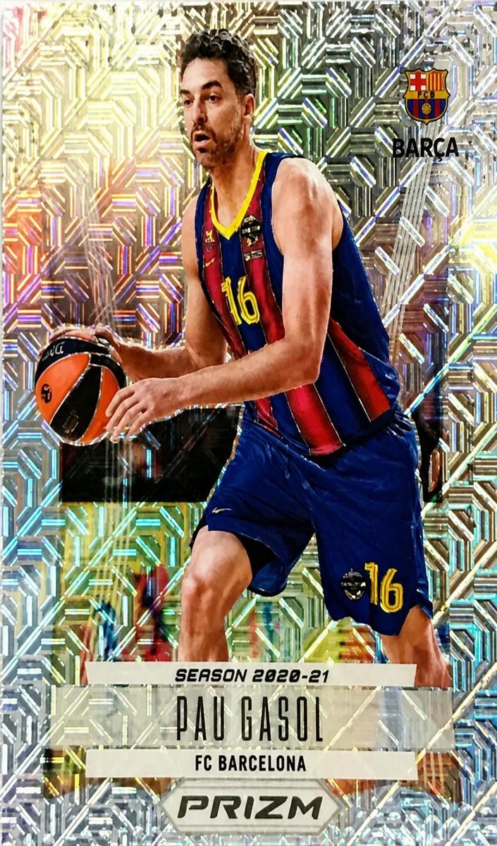 2023 Panini Prizm Turkish Airlines EuroLeague Basketball Mojo Pau Gasol #2