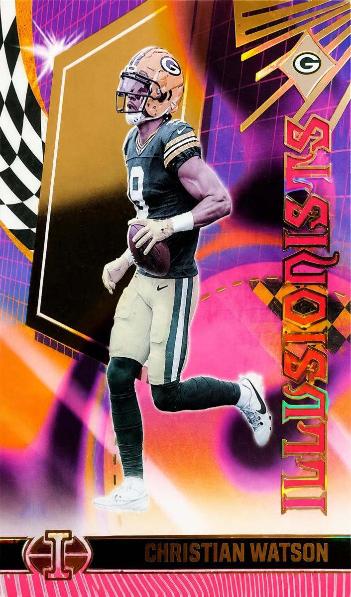 2023 Panini Illusions Football Pink Christian Watson #2