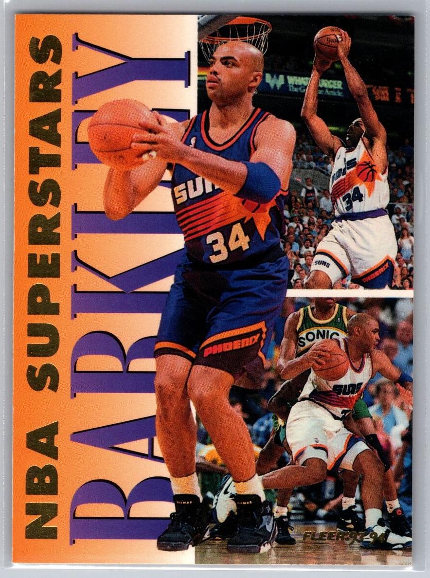 1993 Fleer Basketball Charles Barkley #2