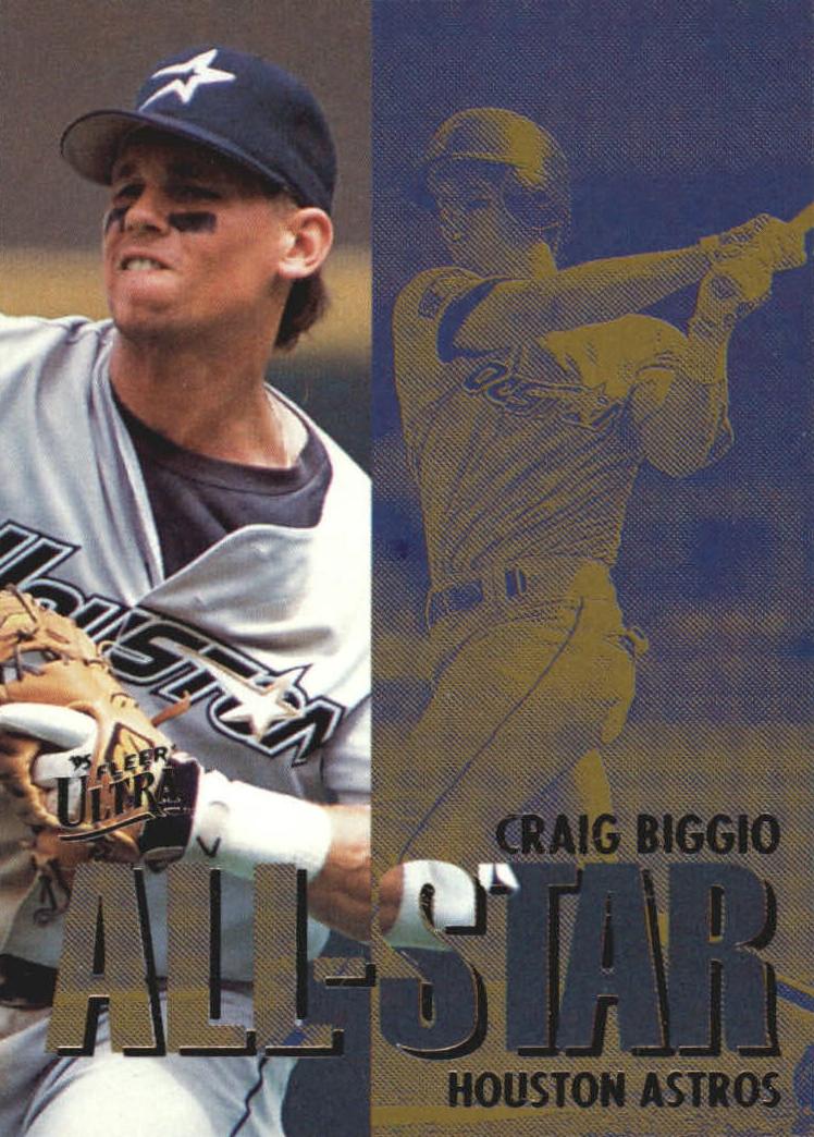 1995 Fleer Ultra Baseball Craig Biggio #3