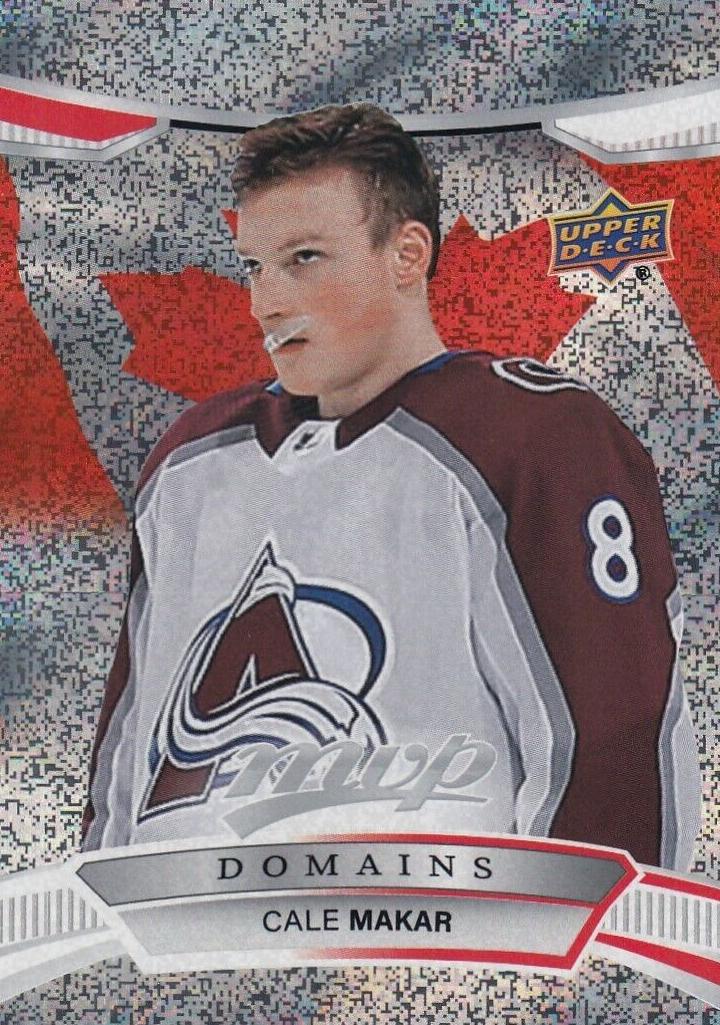2022 Upper Deck MVP Hockey Cale Makar #NA-6