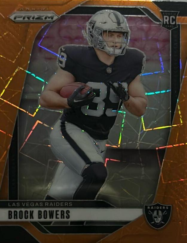 2024 Panini Prizm Football Lazer Brock Bowers #315