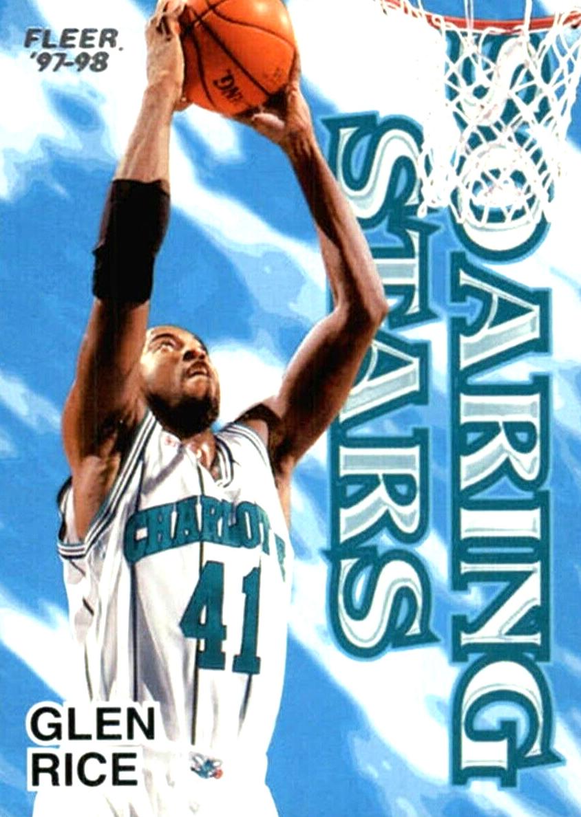1997 Fleer Basketball Glen Rice #15
