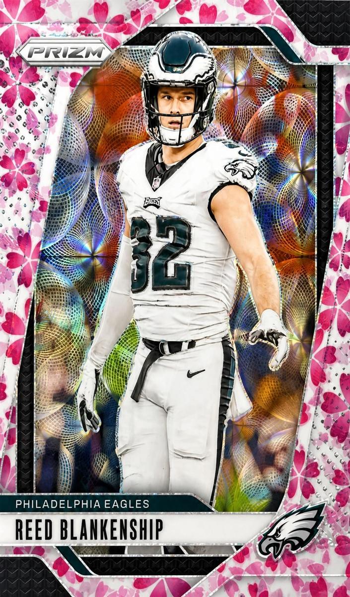2024 Panini Prizm Football Choice Cherry Blossom Reed Blankenship #236