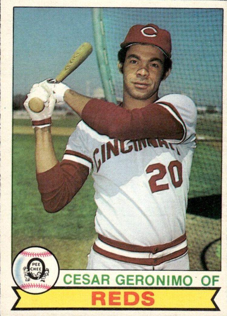 1979 O-Pee-Chee Baseball Cesar Geronimo #111