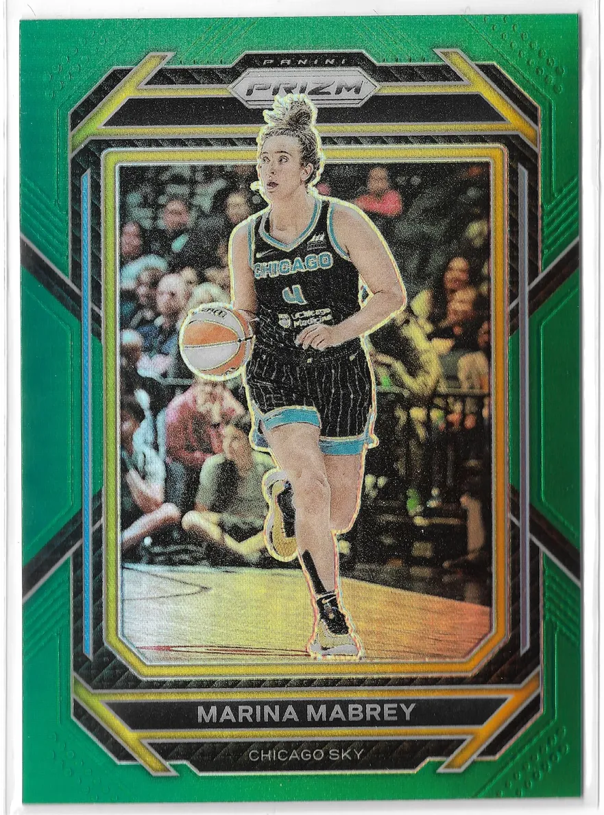 2023 Panini Prizm WNBA Basketball Green Marina Mabrey #124