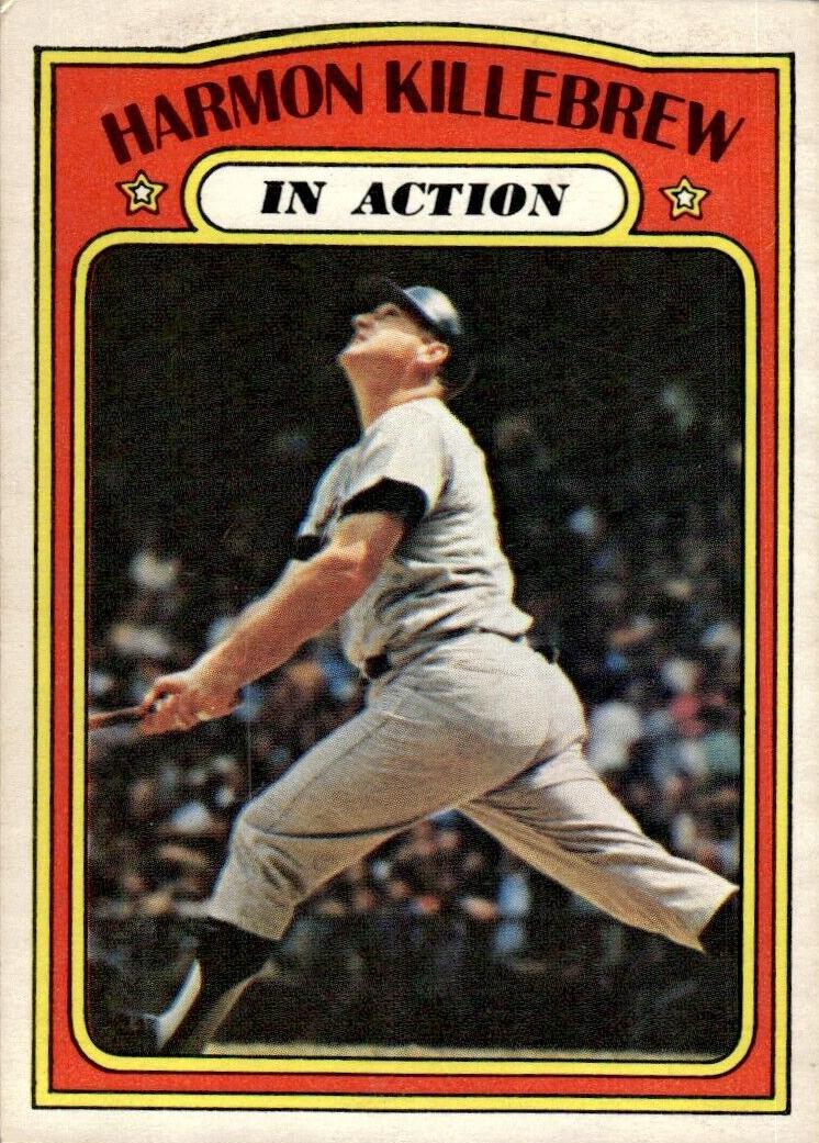 1972 O-Pee-Chee Baseball Harmon Killebrew #52