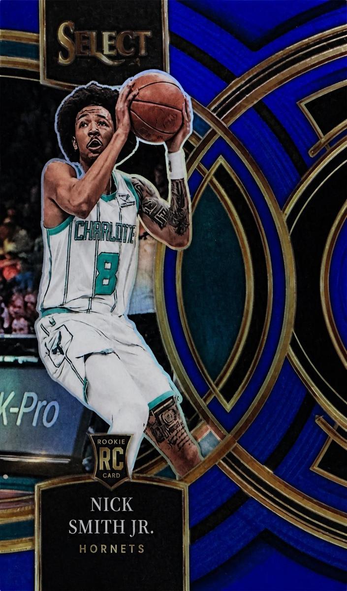 2023 Panini Select Basketball Blue Die-Cut Nick Smith Jr. #119 PSA 9