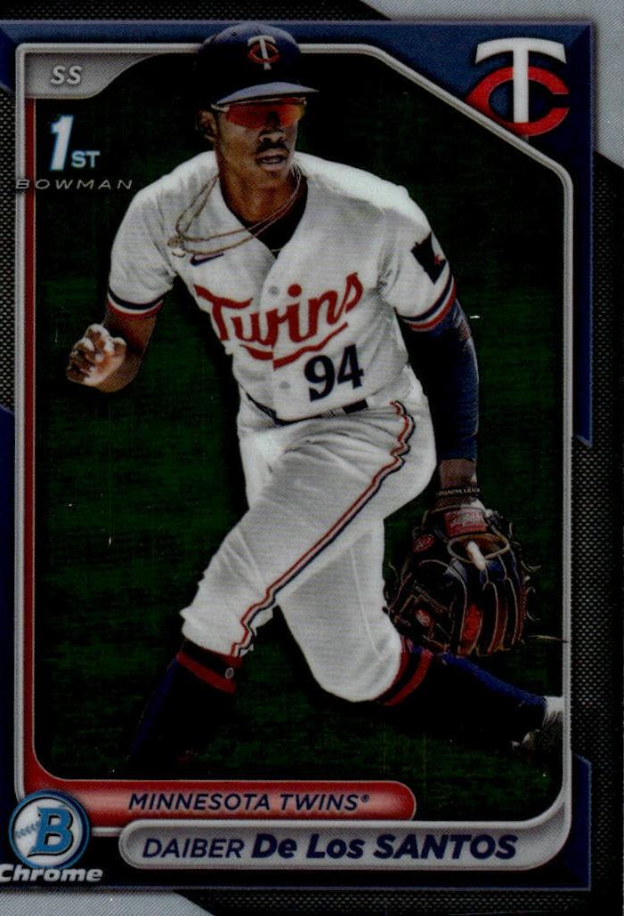 2024 Bowman Chrome Prospects Baseball Daiber De Los Santos #BCP-185 PSA 10