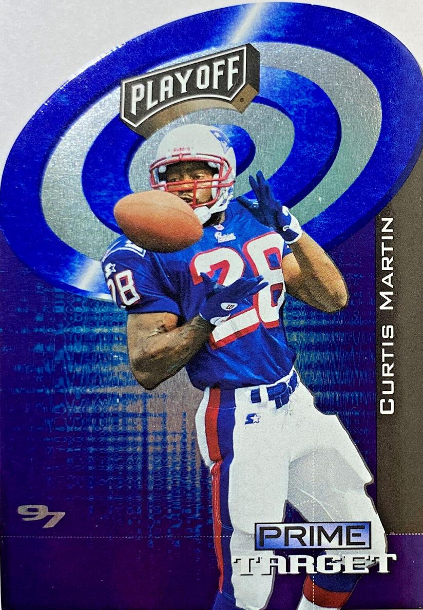 1997 Playoff Zone Football Curtis Martin #5