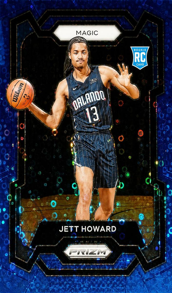 2023 Panini Prizm Basketball Fast Break Blue Jett Howard #132