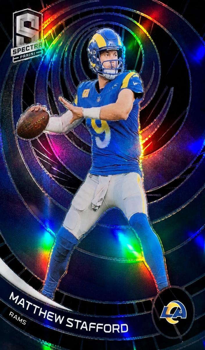 2023 Panini Spectra Football Hyper Matthew Stafford #55