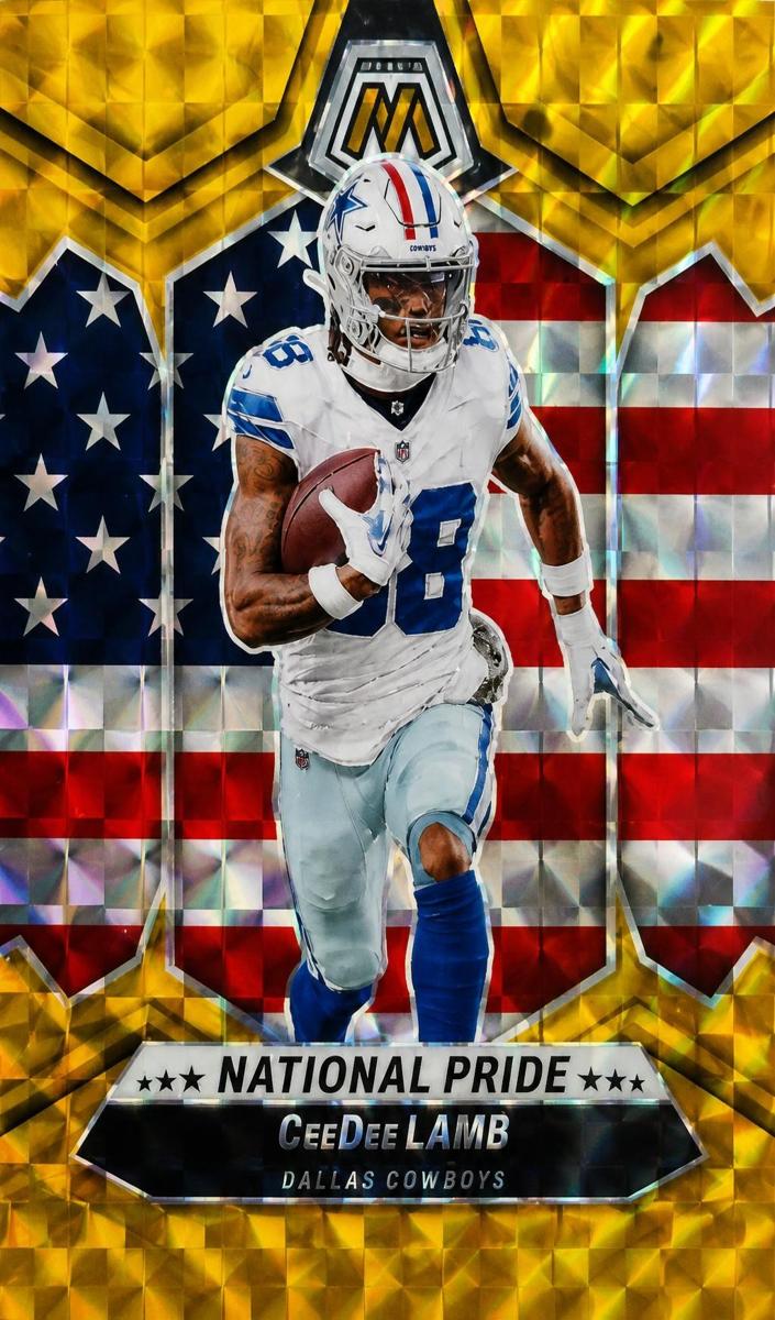 2024 Panini Mosaic Football Gold CeeDee Lamb #262