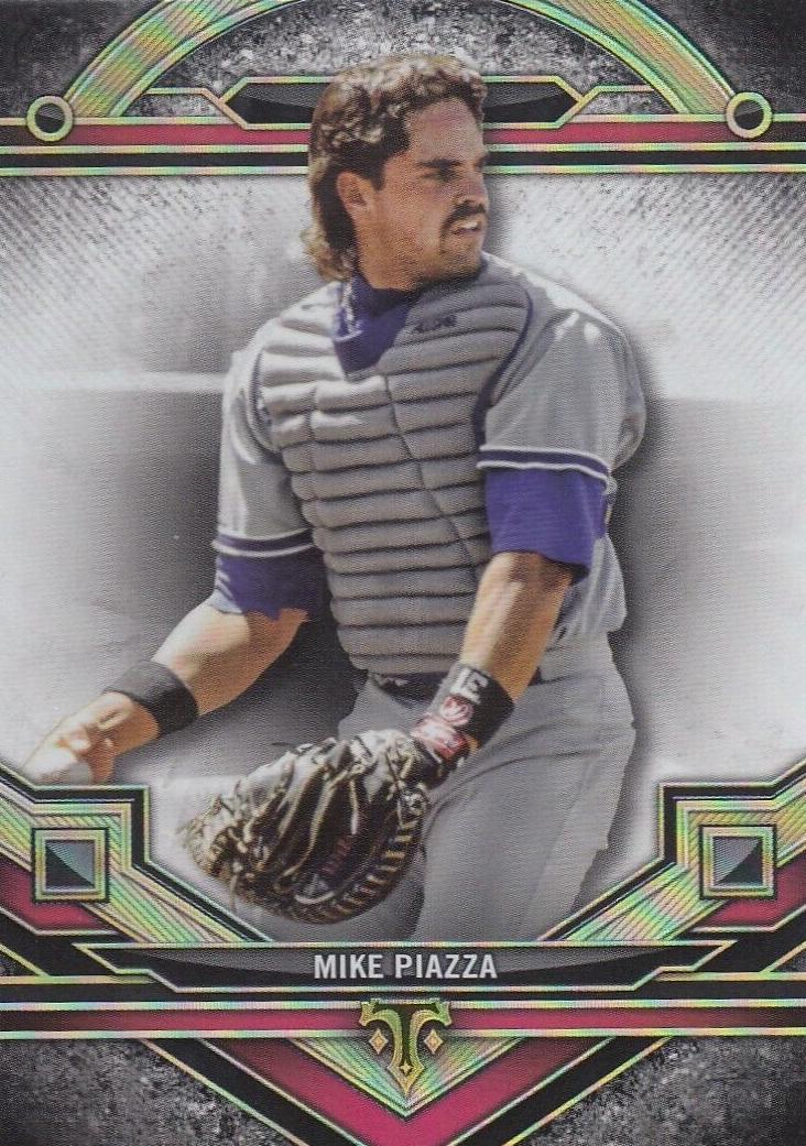 2024 Topps Triple Threads Baseball Mike Piazza #70