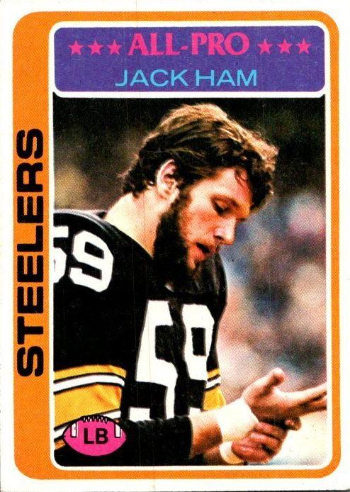 1978 Topps Football Jack Ham #450