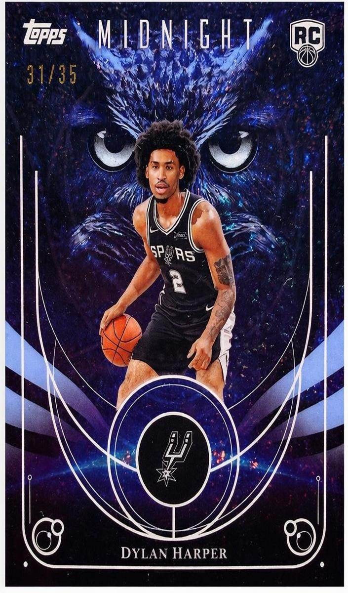 2025 Topps Midnight Basketball Winter Solstice Dylan Harper #NO-17