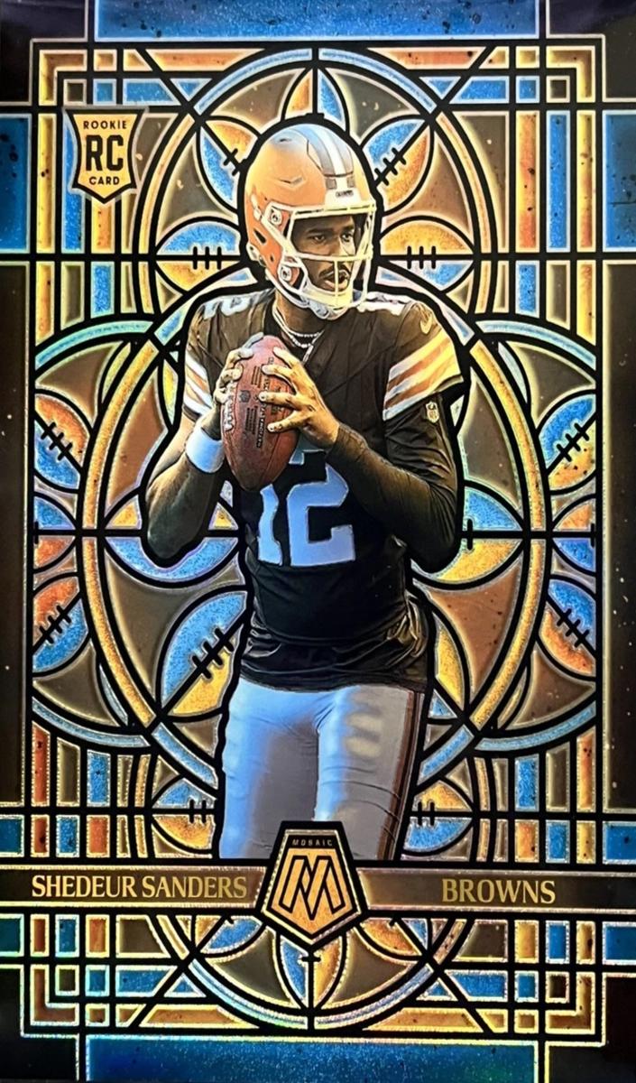 2025 Panini Mosaic Football Oversized Shedeur Sanders #7