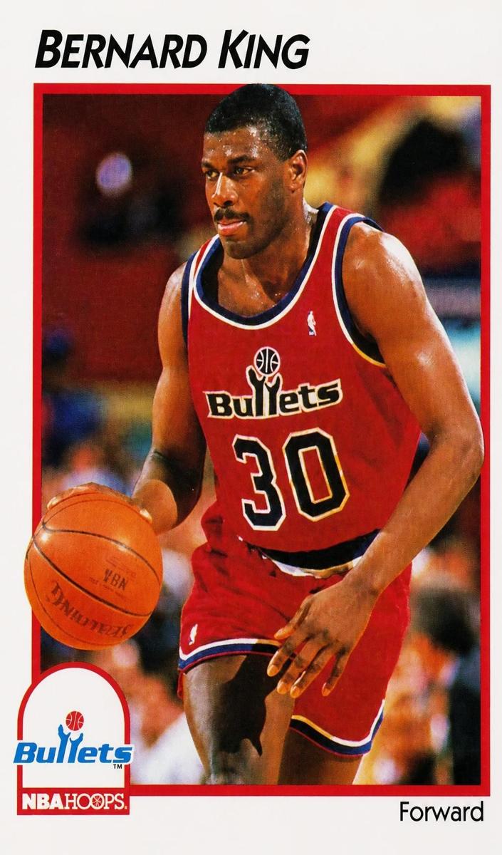 1991 Hoops McDonald's Basketball Bernard King #46
