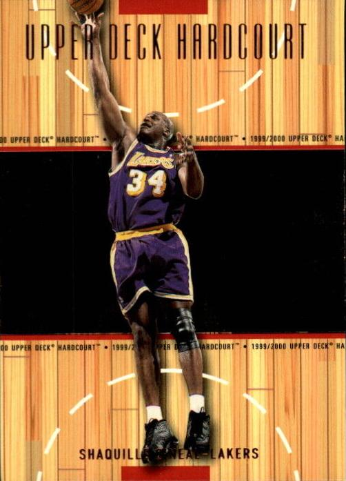 1999 Upper Deck Hardcourt Basketball Shaquille O'Neal #25 PSA 7