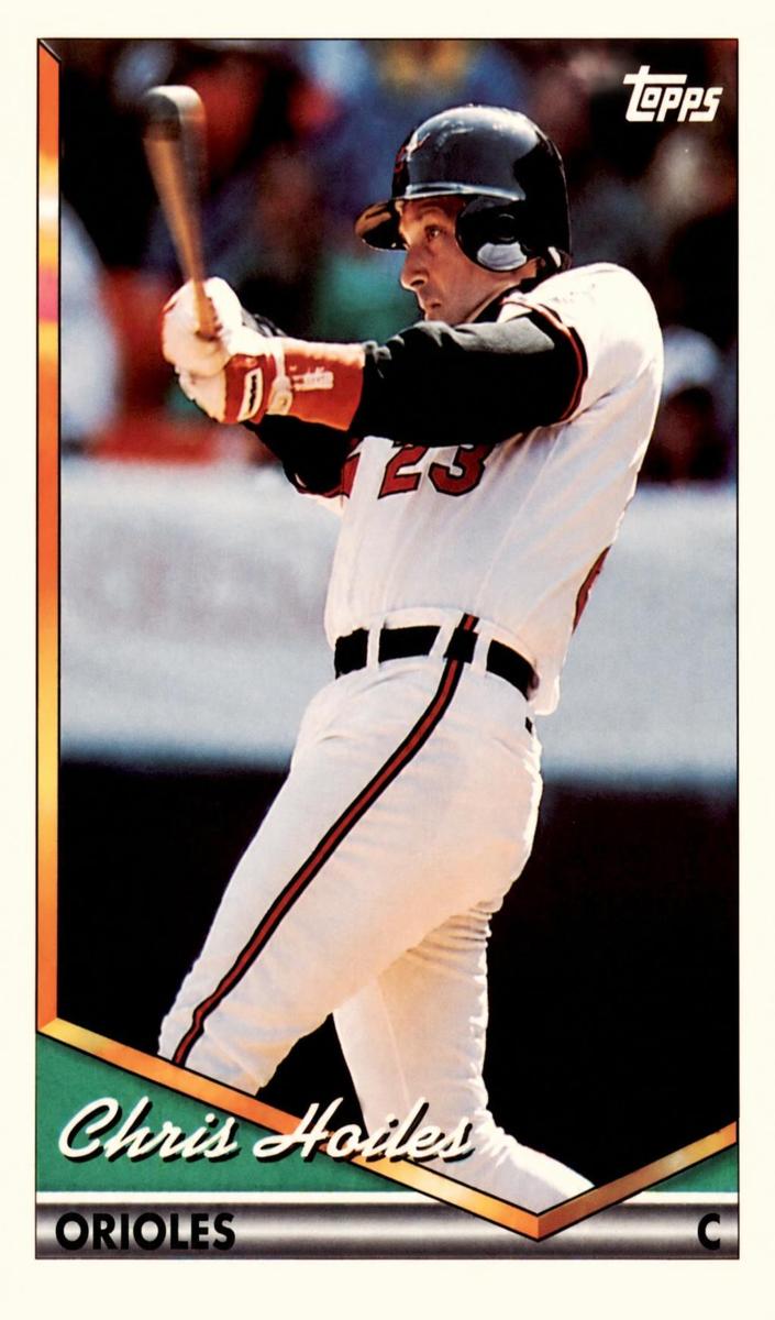 1994 Topps Baseball Chris Hoiles #295