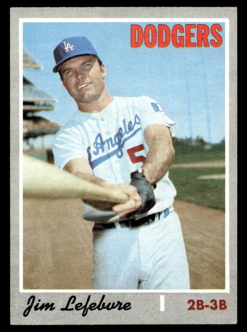 1970 Topps Baseball Jim Lefebvre #553