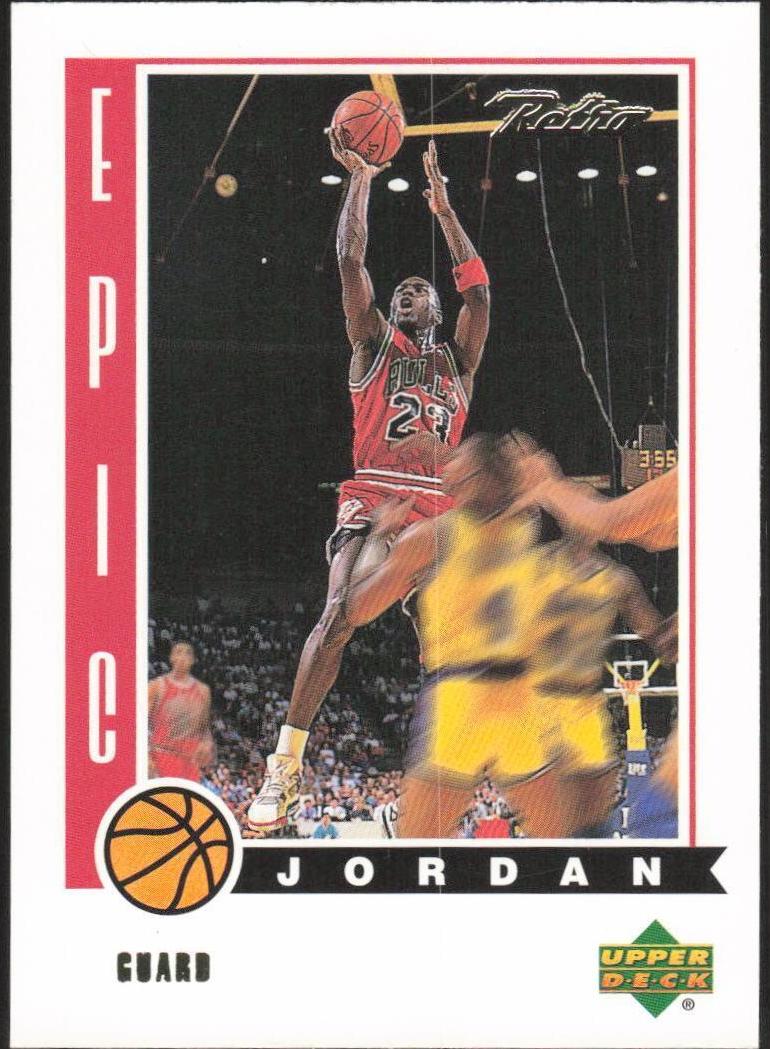 1999 Upper Deck Retro Basketball Michael Jordan #J3