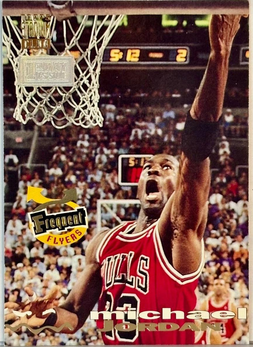 1993 Topps Stadium Club Basketball First Day Issue Michael Jordan #181 PSA 9