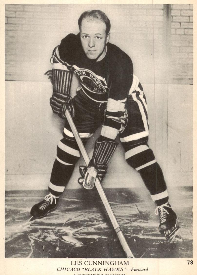 1939 O-Pee-Chee V301-1 Hockey Les Cunningham #78 PSA 4.5