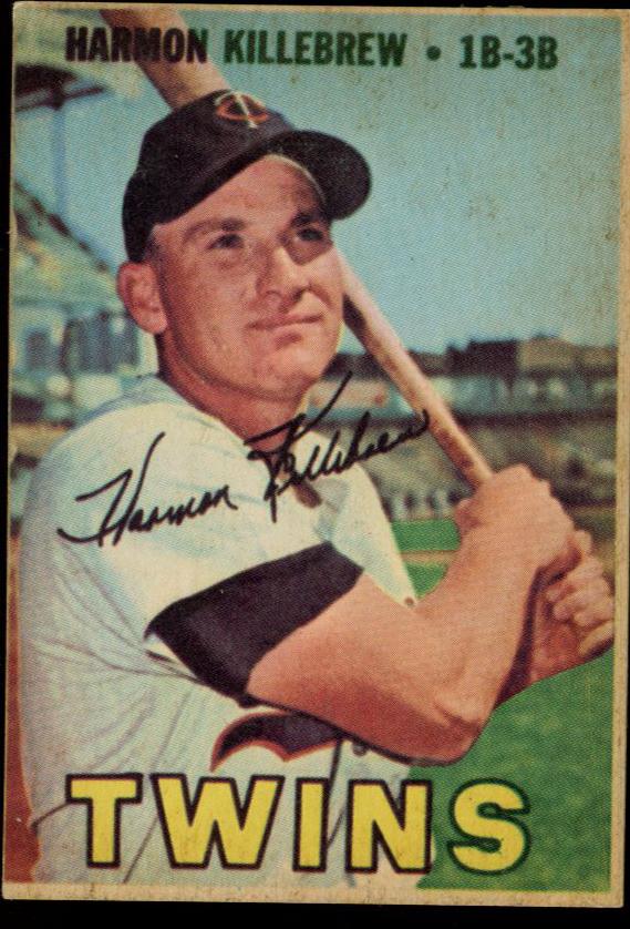 1967 Topps Venezuelan Baseball Harmon Killebrew #206 SGC 1