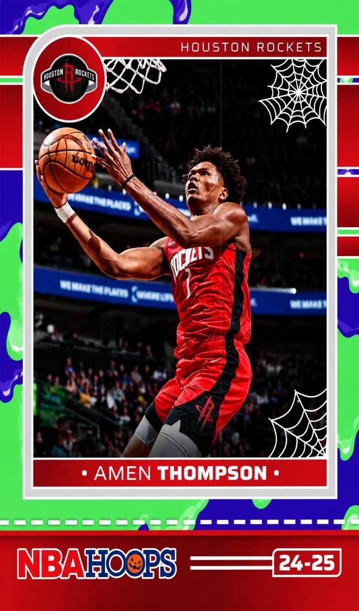 2024 Panini Haunted Hoops Basketball Slime Amen Thompson #111