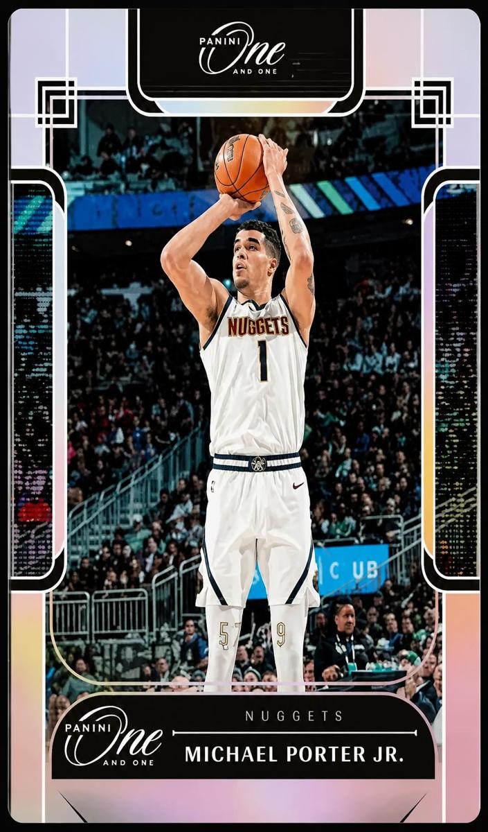 2023 Panini One and One Basketball Michael Porter Jr. #36