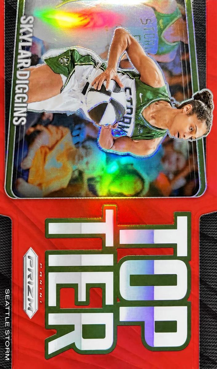 2025 Panini Prizm WNBA Basketball Red Skylar Diggins #12