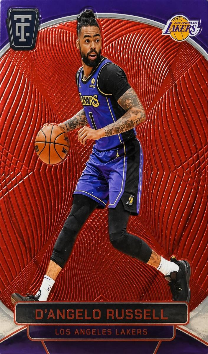 2024 Panini Totally Certified Basketball Mirror Red D'Angelo Russell #26