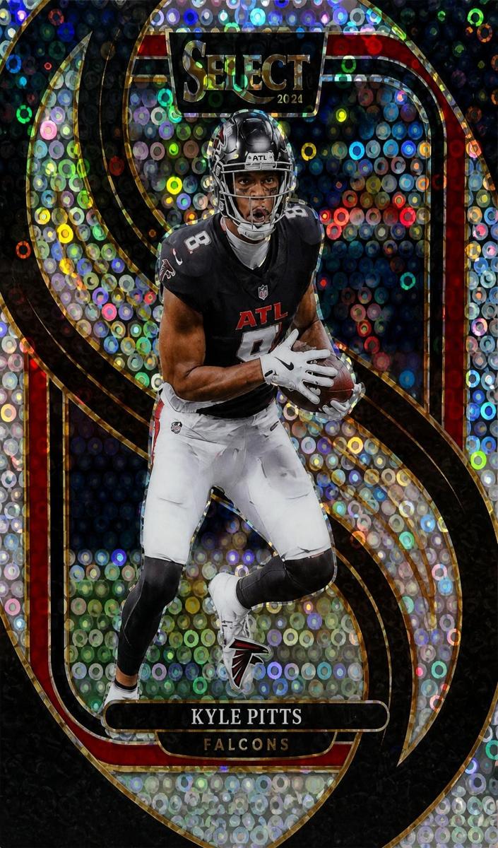 2024 Panini Select Football Disco Kyle Pitts #178